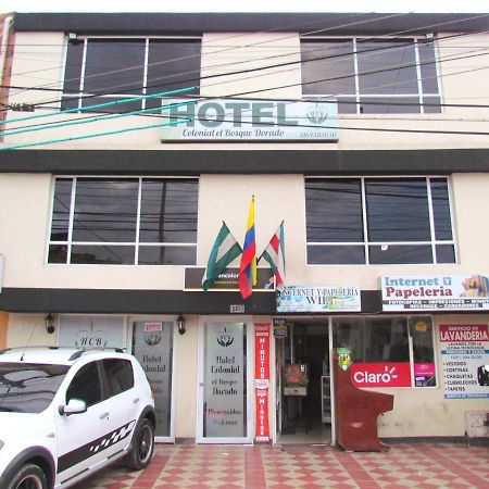 Hotel Colonial El Bosque Dorado Tunja Kültér fotó