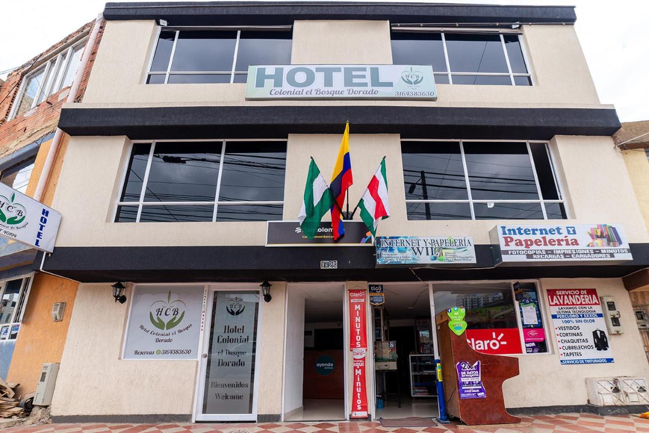 Hotel Colonial El Bosque Dorado Tunja Kültér fotó